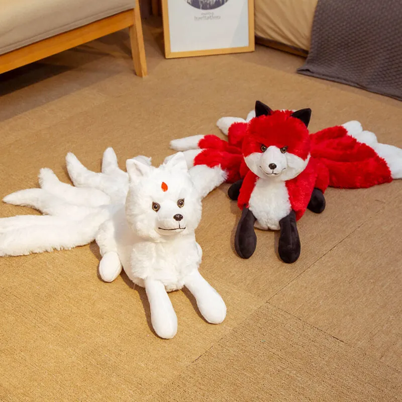 Cute Nine Tailed Fox Plush Toy