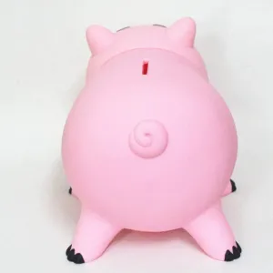 Cute Piggy Bank Pink Plastic Piggy Bank Children's Birthday Present Toy for Boys Girls Birthdays Home Decoration