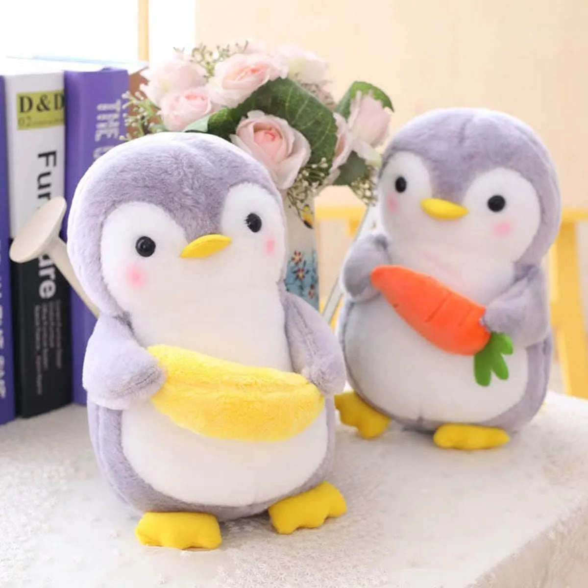 Cute Plush Toy Penguin Doll Pillow