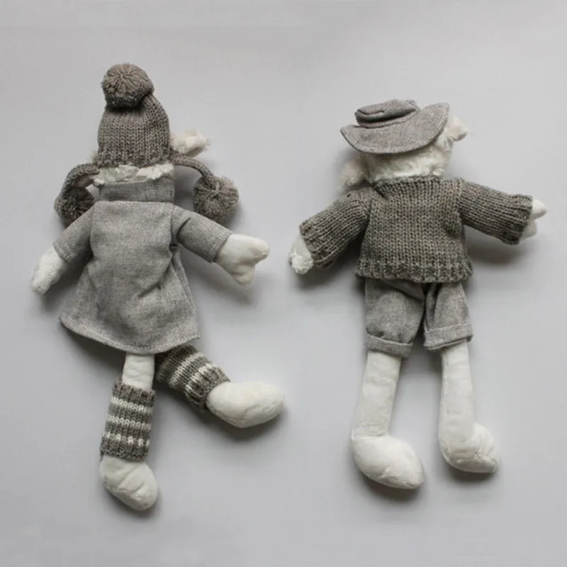 Cute Sheep Lamb Knit Plush Toys