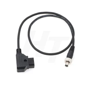 D-tap to Locking DC 2.5mm Power Cable for Lectrosonics Receiver Atomos Ninja V Blackmagic VA PIX-E7 Monitor Hollyland Mars 400 50cm