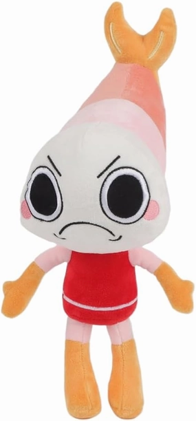 Dandy's World Plush, 14 Inch Shrimpo Dandys World Plushies Toys, Soft Stuffed Figure Doll for Fans, Stuffed Horror Game Figure Toy for Kids Boys Girls and Adult