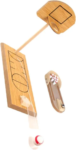 Desktop Bowling Toy Set Mini Bowling Ball Game Perfect Present for Boys and Girls