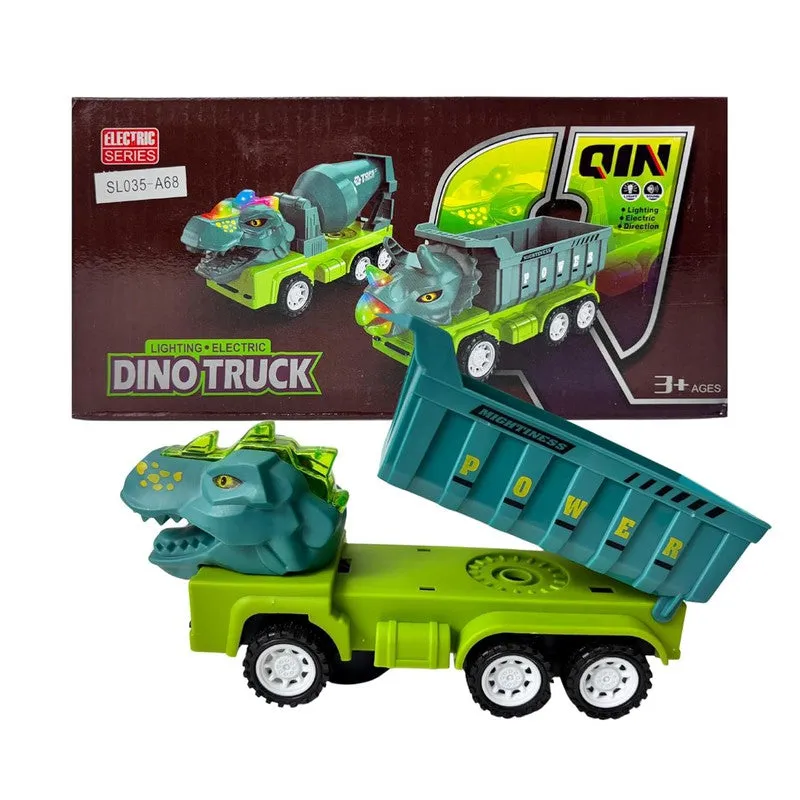 Dinosaur Truck Toy with Lights & Sound Effects (2-5 Years)