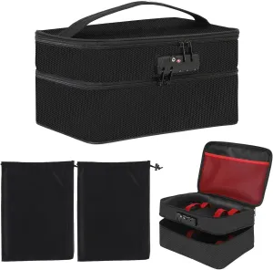 Discreet Lockable Storage Toy Bag Box Organizer Container