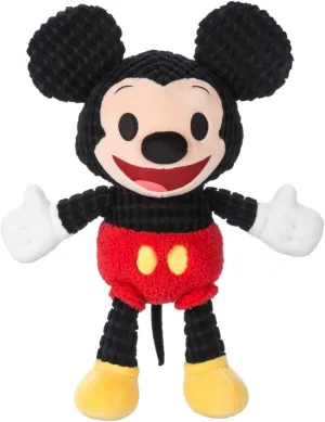 Disney Store Official Blissful Buddies Fidget Plush - Mickey Mouse Stuffed Animal with Embroidered Details, Pull Arms & Legs - Textured Plush Figure Toys for Kids
