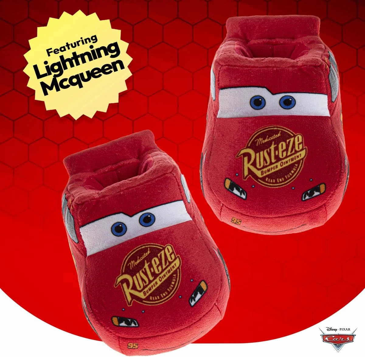 Disney Boys’ Toy Story Slippers – Buzz and Woody Fuzzy Slippers (Toddler/Kid)