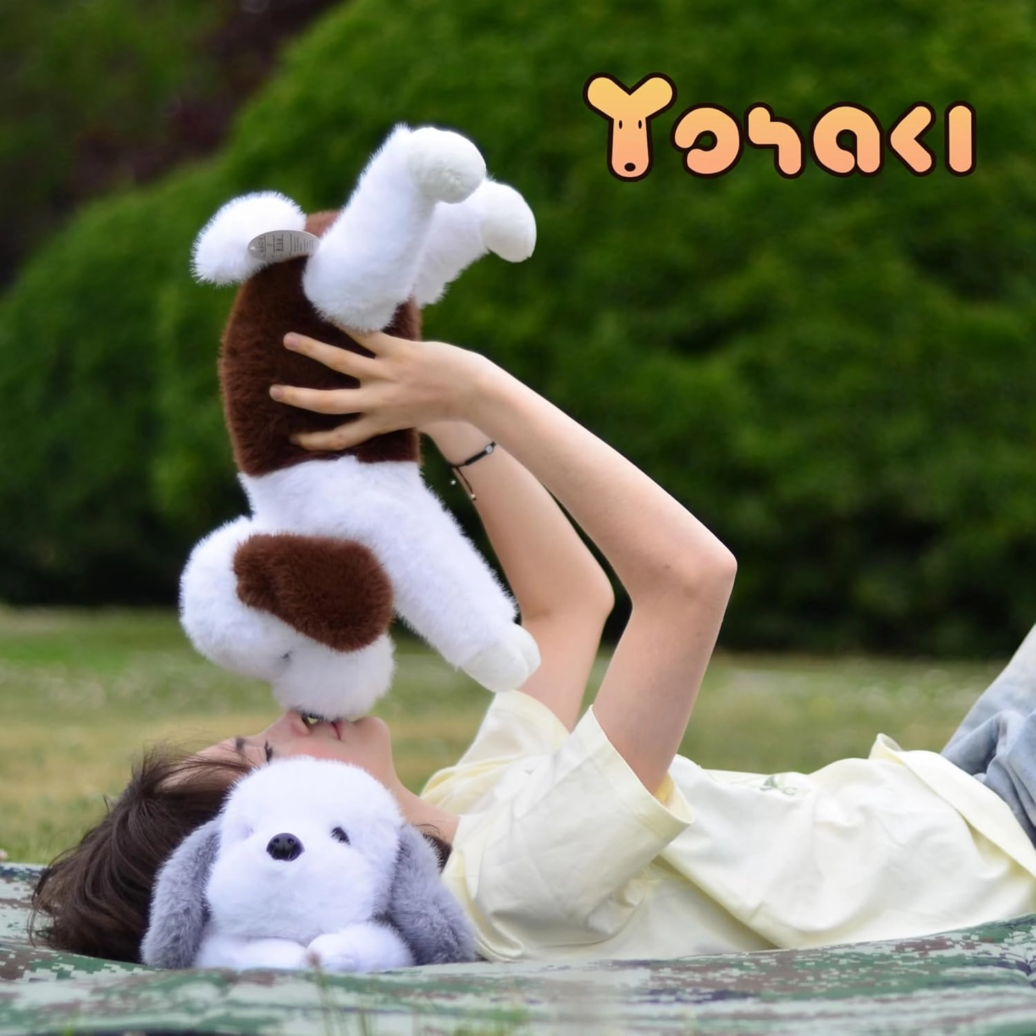 Dog Stuffed Animals 16 inch Cute Dog plushies for Babies Girls Boys Kids Women Snoopy essa Pug Dachshund Puppy Plush Toy Gifts for Halloween (Small Brown)