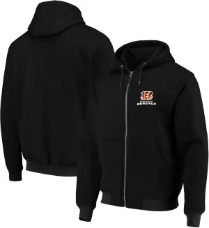 dunbrooke Men's NFL Craftsman Thermal-Lined Full-Zip Hoodie