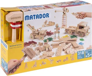E318 Construction kit, Wood Colour, Multi-Coloured