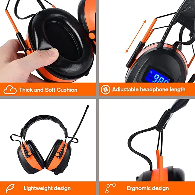 Earmuff FM Bluetooth MP3
