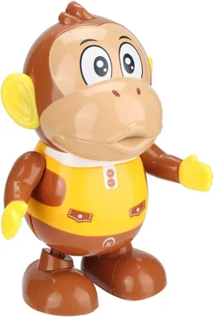 Electric Monkey Toy Swing Light Music Robot for Kids Entertainment