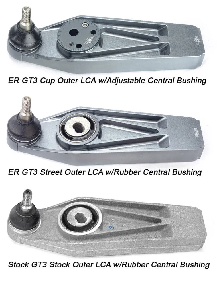 Elephant Racing GT3 Control Arm Kit (Pair), 996/997/986/987/981/991/718