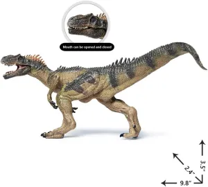 EOIVSH 2 Pack Dinosaur Toy Pterosaur & Allosaurus, Realistic Educational Plastic Dinosaur Figures, Plastic Wildlife Animal Model Figurines for Funny Collection, Birthday Gifts, Party Favor