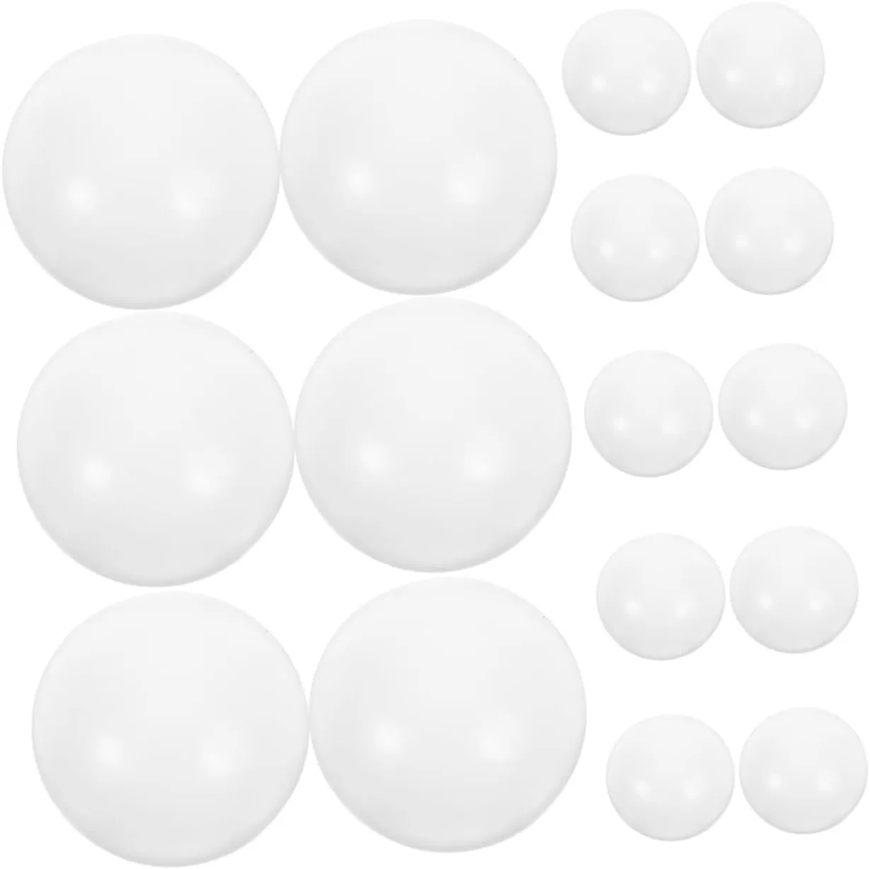 ERINGOGO 24pcs Mini Foosball Balls Smooth Replacement Soccer Balls for Tabletop Game Table Football Accessories for Endless Fun