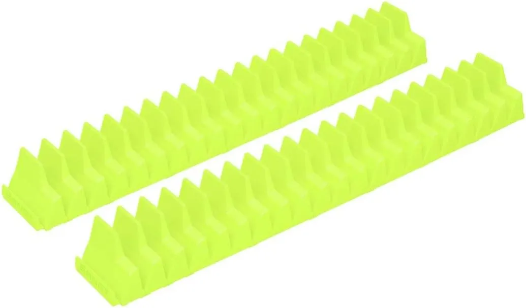 Ernst Manufacturing Wrench Pro - Modular Wrench Organizer for 40 Tools with Magnetic Base (Hi-Viz) - Made in the USA