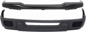 Evan Fischer Bumper Kit for Ford Ranger Edge 2004-2005 Front 4WD Painted Black Steel w/license plate provision Replaces # 1L5Z17757JA FO1002380 4L5Z17626EAA FO1095215