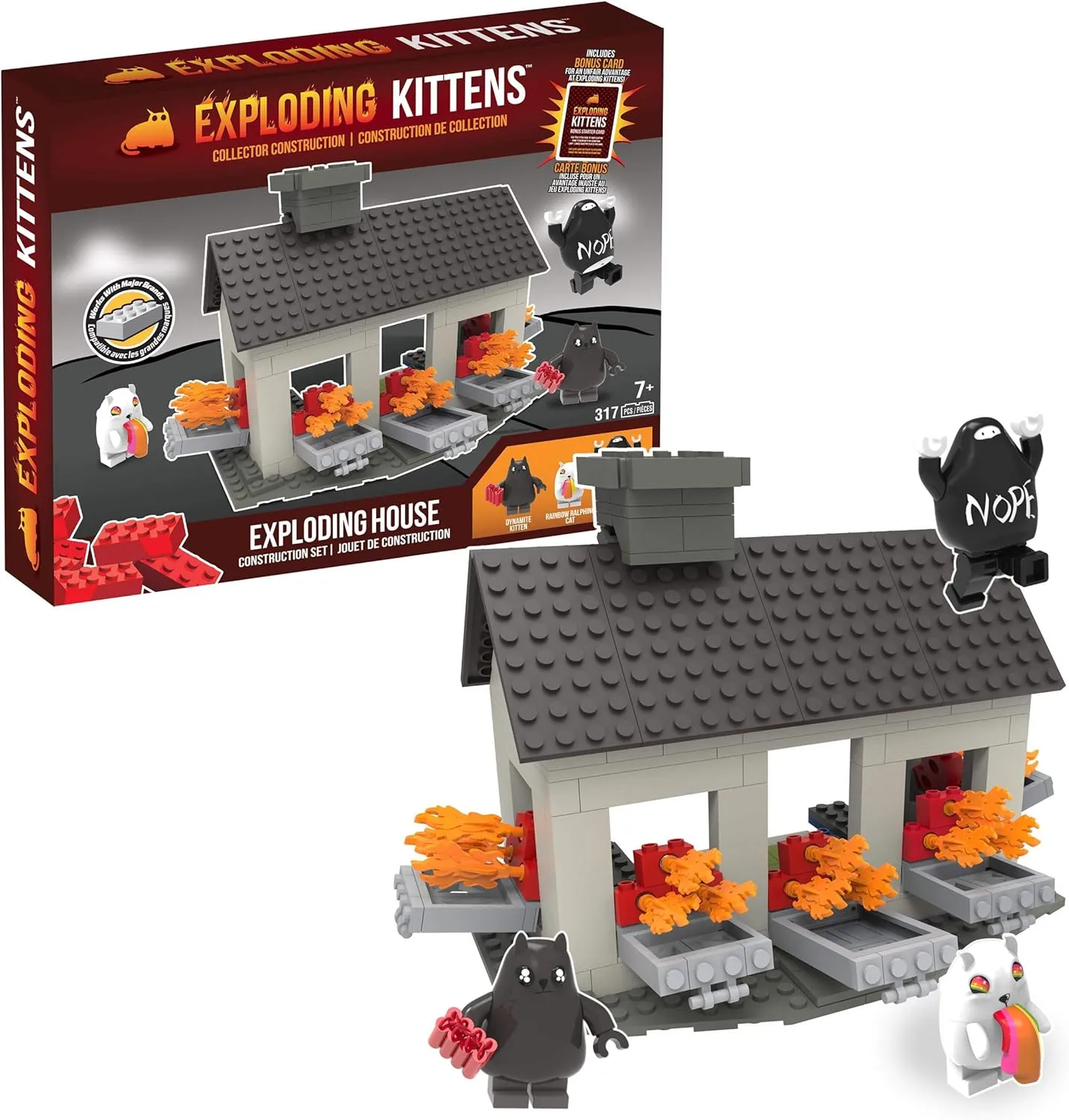 Exploding Kittens - House Scene (317 pieces)