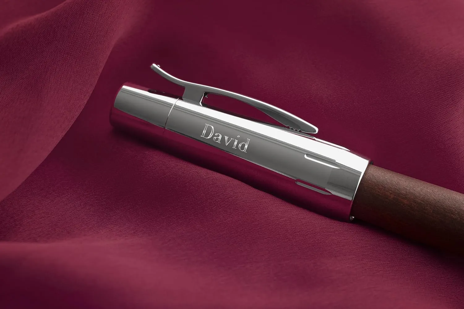 Faber Castell E-MOTION ROLLER BALLPEN DARK BROWN