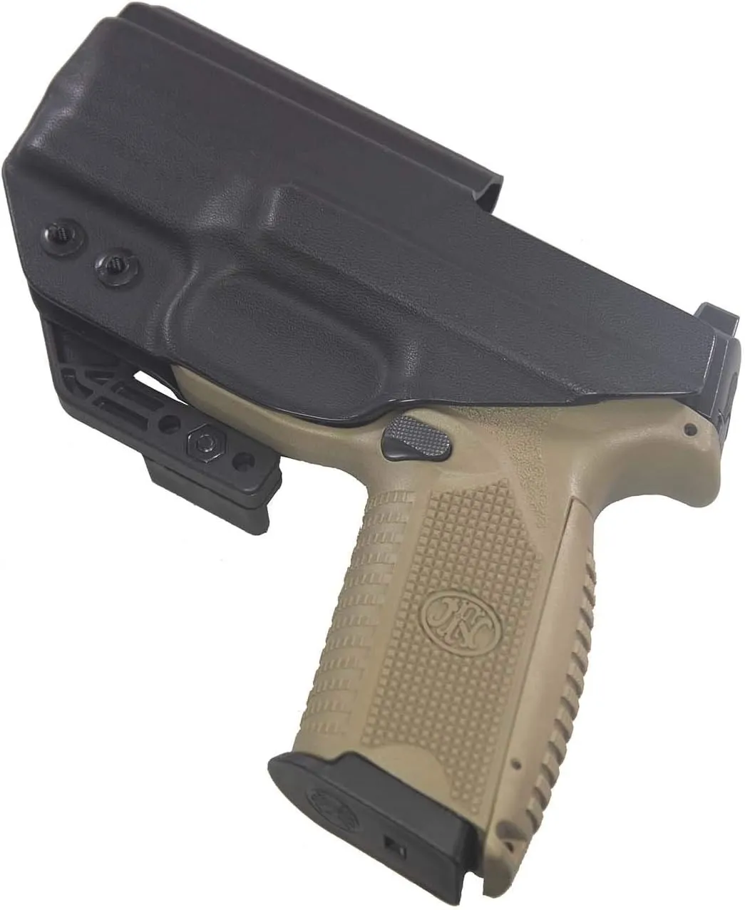 FDO Industries IWB Kydex Holster Compatible with FN 509 Optic Cut -The Paladin Series -Made in USA-