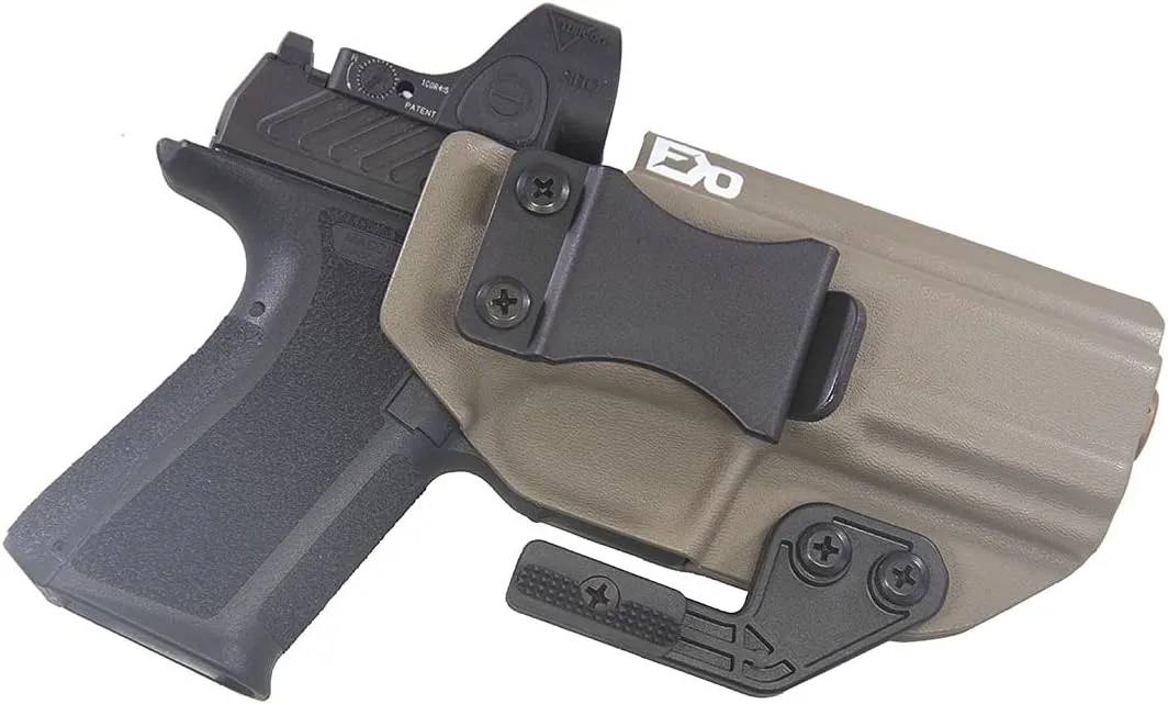 FDO Industries IWB Kydex Holster Compatible with Shadow Systems MR920 Optic Cut -The Paladin Series -Made in USA-