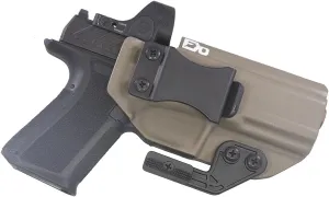 FDO Industries IWB Kydex Holster Compatible with Shadow Systems MR920 Optic Cut -The Paladin Series -Made in USA-