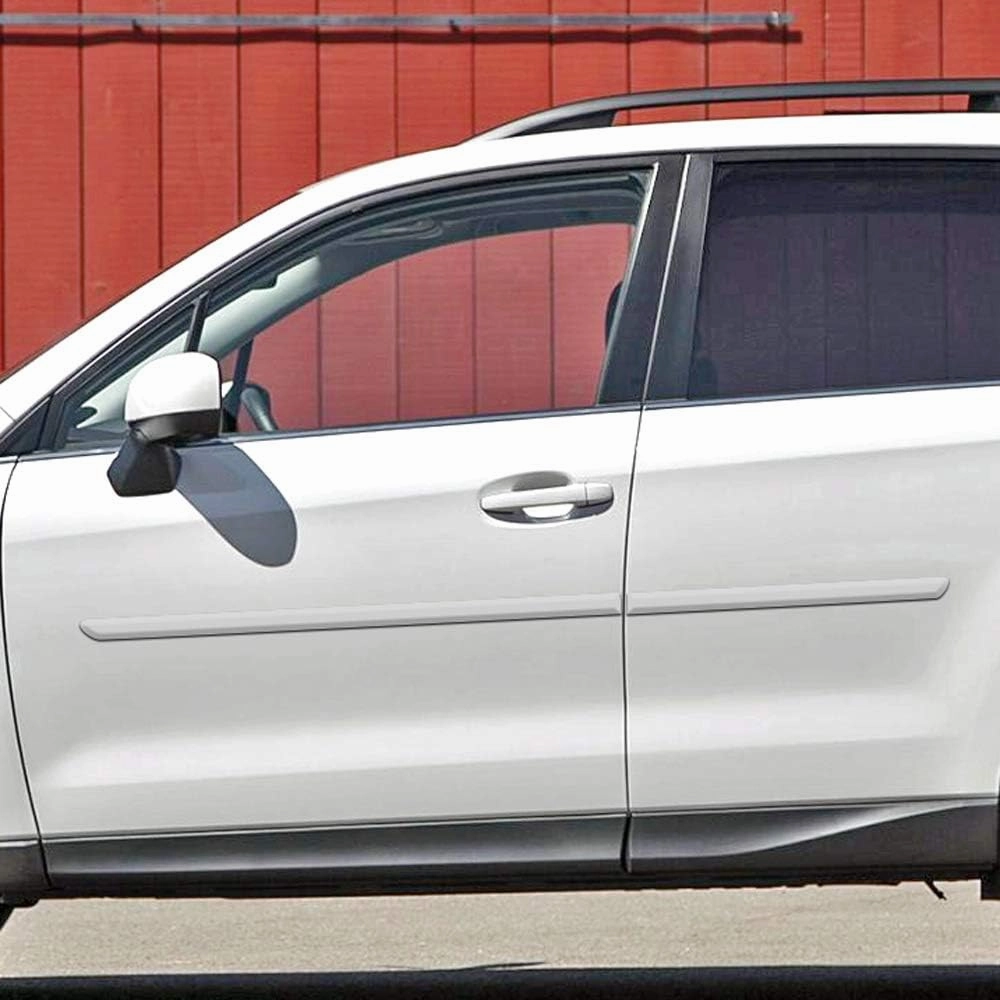 FE-Forester Finished End Body Side Molding Compatible with Subaru Forester - Newport Blue Pearl (64Z)