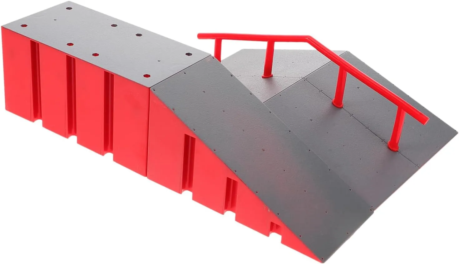 Finger Skateboard Ramp Obstacle Portable Plastic Ramp for Finger Skatepark Training Skateboard Accessory for Enhanced Play and Skill Development