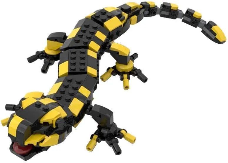 Fire Salamander Model 314 Pieces Building Toys Sets & Packs MOC Build Gift for Age 18 