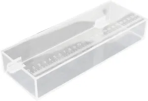 Fishing Photo Tank Fish Isolation Box Acrylic Aquarium Transparent Hatching Incubator Case, 25x4.4x9cm