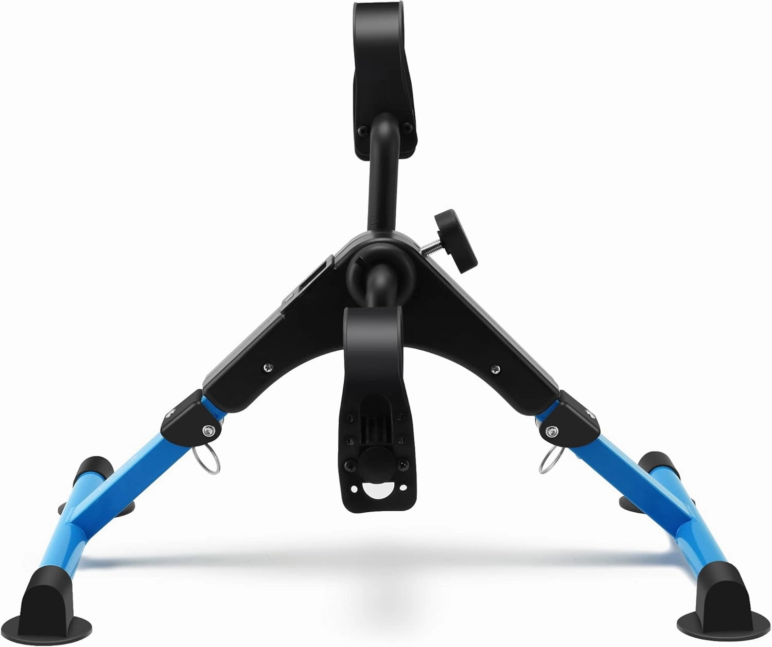 Folding Pedal Exerciser Mini Exercise Bike Portable Peddler Under Desk Bike with LCD Display for Arms and Legs Workout