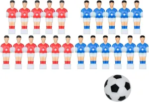 Foosball Men Foosball Player Resin Toy with Football Table Foosball Player, Mini