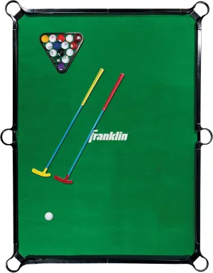 Franklin Sports Billiards Golf - Combining Billiards & Golf - Perfect for Kids and Families - Indoor Mini Game for Adults   Kids
