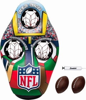 Franklin Sports Inflatable Target Toss Game - Kids Mini Throwing Game Set - Portable Indoor   Outdoor Toy Target