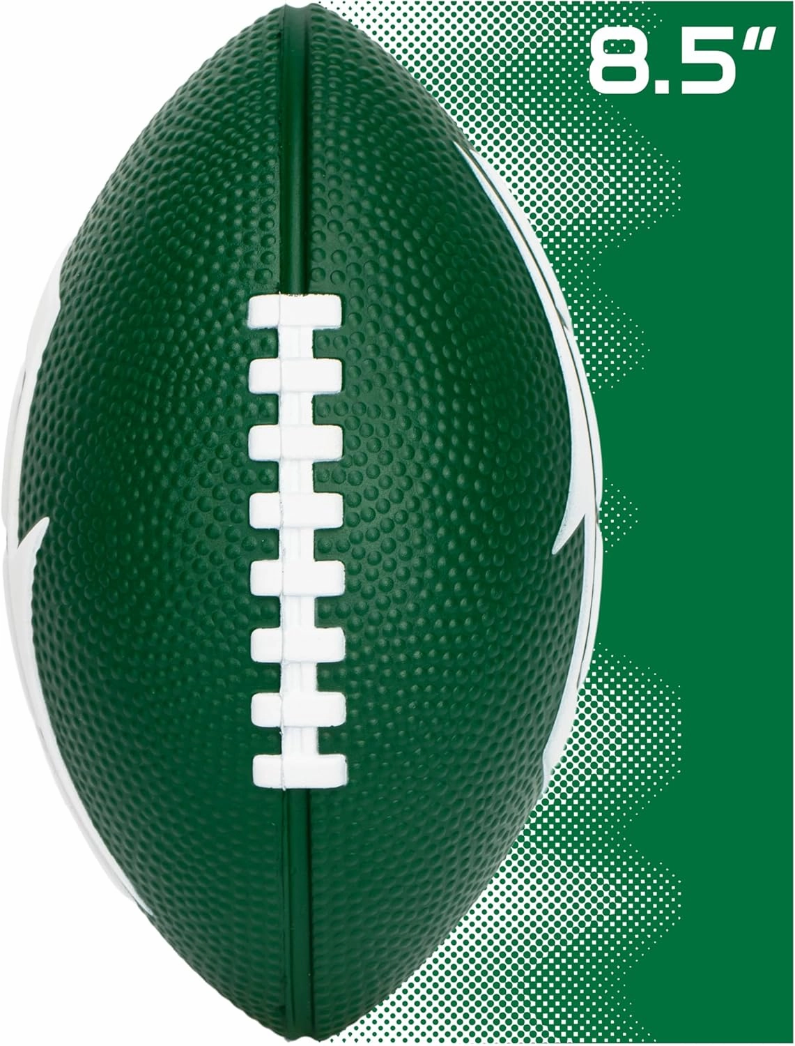 Franklin Sports Youth NFL Football   Air Pump Set - Soft Foam 8.5" Youth Mini Footballs with 8 Teams Choice   Air Pump