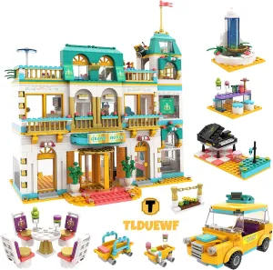 Friends Heartlake City Grand Hotel Building Kit, Girls House Building Blocks Toy Gift for Kids Girls Aged 6-12 (1639 Pieces)