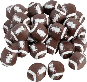 Fun Express Bulk 60 Pieces Mini Realistic Football Kickballs