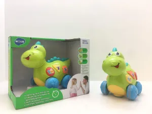 Fun Talking Dinosaur Toy with Lights, Sounds, and Educational Activities