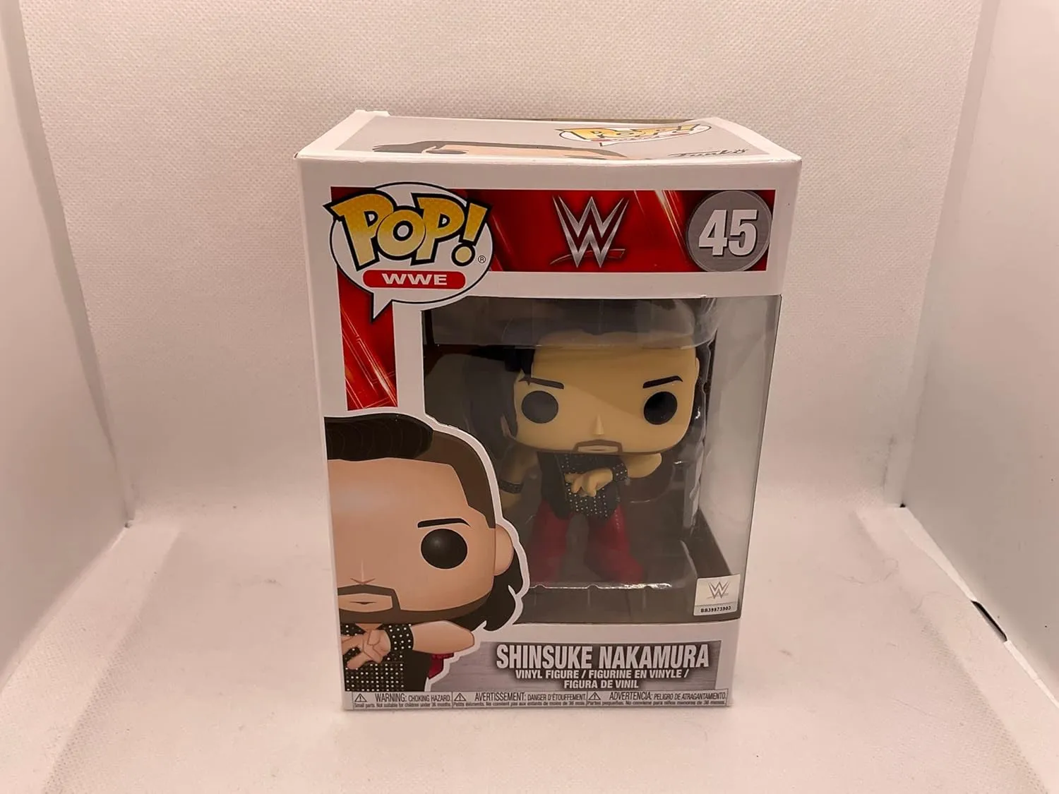 Funko Pop WWE Shinsuke Nakamura # 45 (Toys R Us) Exclusive Vinyl Figure
