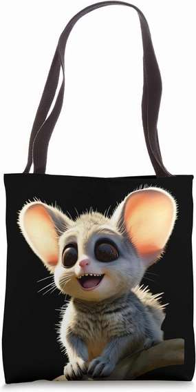 Galago Bush Baby Galagos Nagapies Monkey Ape Cute Galago Tote Bag