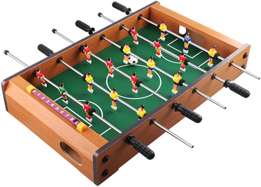 GANAZONO Soccer Set for Boys and Girls Mini Table Football Game 2-Person Educational Desktop Game