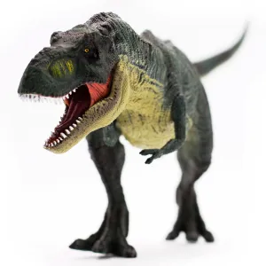 Gemini&Genius Tyrannosaurus Rex Dinosaur Toys- Moveable Jaw- 14 Inches Length-King T-Rex Dinosaur Figurine for Kids Ages 3 Years Old & Up Play & Display