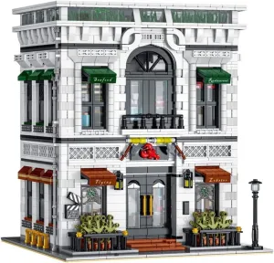 General Jim's Modular City Building Set – Lobster Seafood Restaurant Edition - MOC City Alternative Brick Set