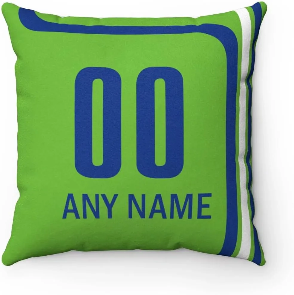 Generic Atlanta Pillow Throw pillow Customized Any Name & Number Gifts for Men Women Youth, 1 Pack