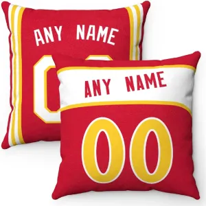 Generic Atlanta Pillow Throw pillow Customized Any Name & Number Gifts for Men Women Youth, 1 Pack