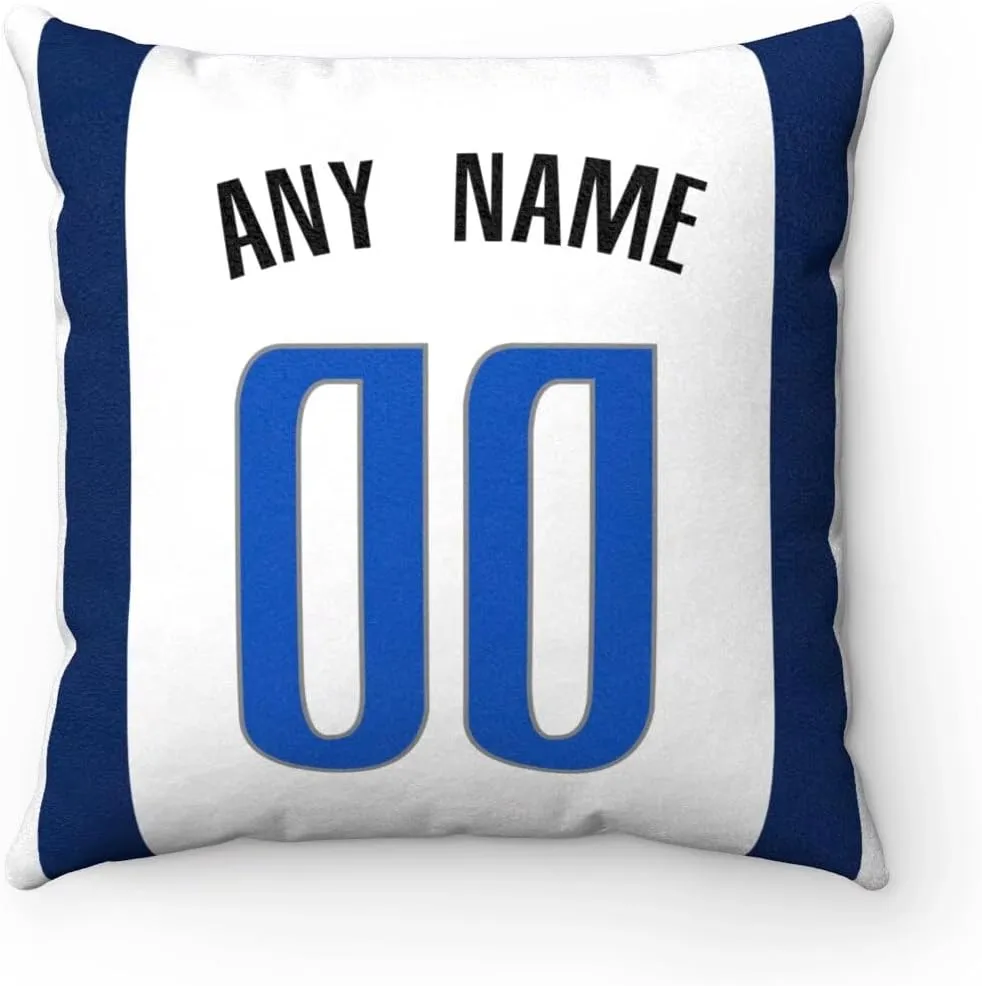 Generic Dallas Pillow Throw pillow Customized Any Name & Number Gifts for Men Women Youth, 1 Pack