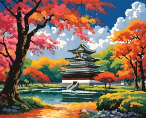 Generic Japan Collection PD (19) - Miyako-jima, Okinawa - Van-Go Paint-by-Number Kit 60x75cm no Frame