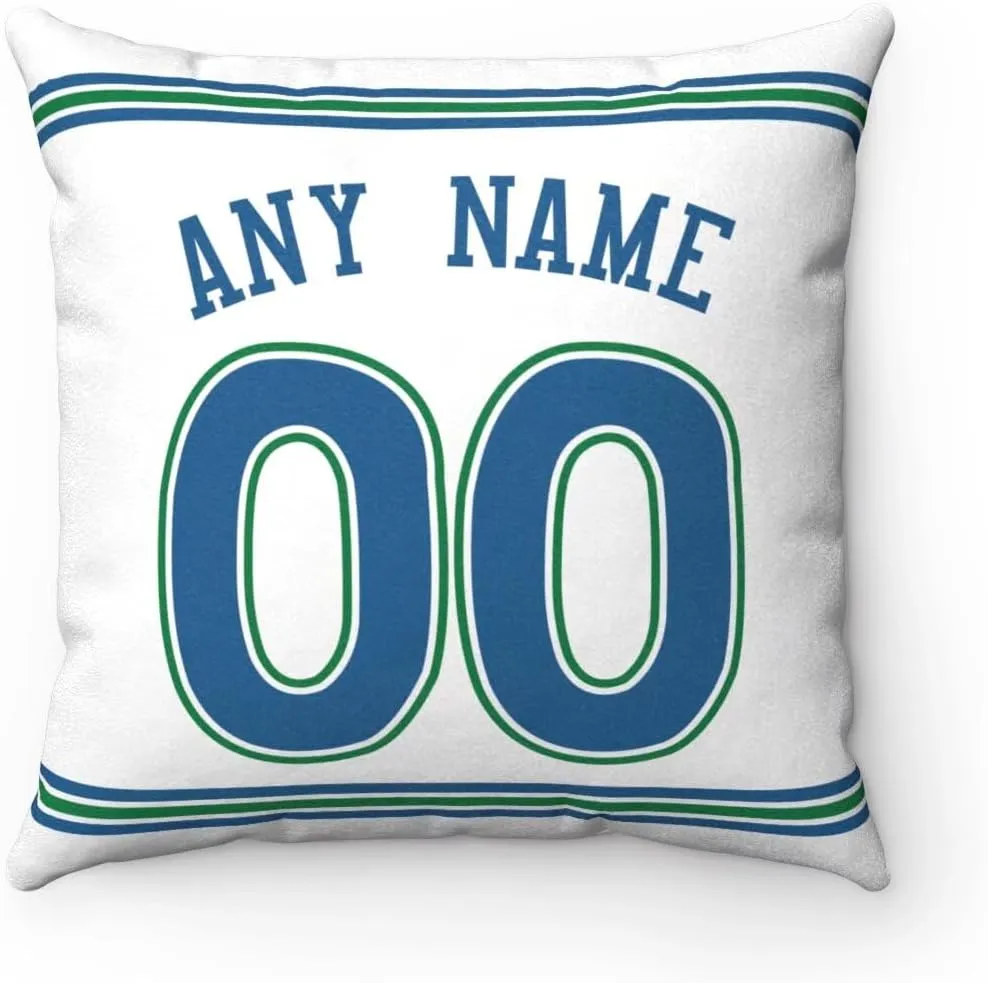 Generic Minnesota Pillow Throw pillow Customized Any Name & Number Gifts for Men Women Youth, 1 Pack