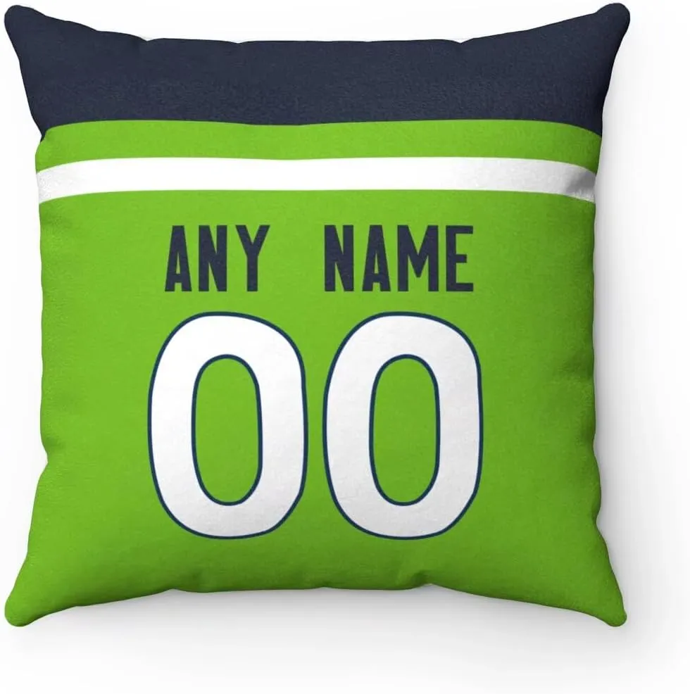 Generic Minnesota Pillow Throw pillow Customized Any Name & Number Gifts for Men Women Youth, 1 Pack