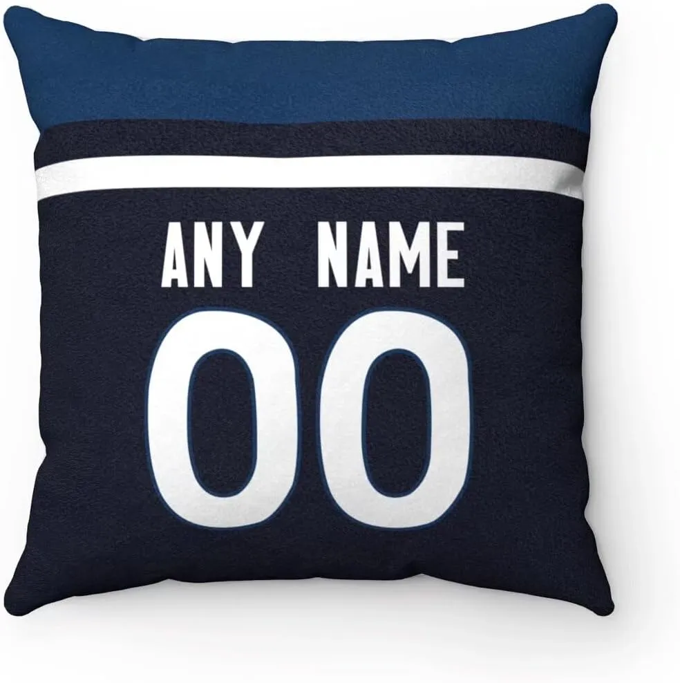 Generic Minnesota Pillow Throw pillow Customized Any Name & Number Gifts for Men Women Youth, 1 Pack